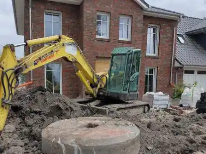 Echter Kaventsmann: Sieht aus wie eine fliegende Untertasse, ist aber der Mahlstein einer M&uuml;hle.