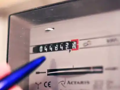 Er dreht sich immer weiter: der Gasz&auml;hler.