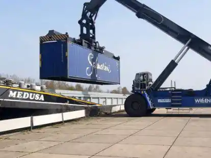 Der Containerumschlag am C-Port wird deutlich erh&ouml;ht.