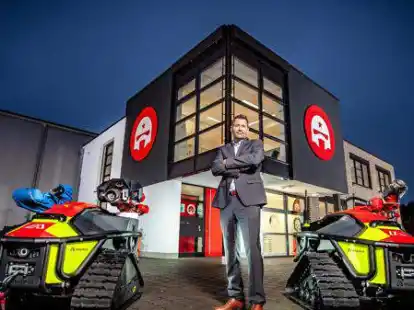 Der Roboter, dein Freund und Helfer: Mit dem Innovationspreis ist Oliver Rasche ausgezeichnet worden.