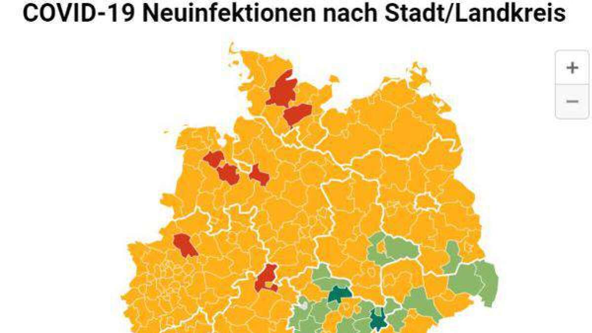 Ammerland wieder im roten CoronaBereich