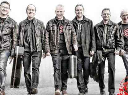 Rockt das Huder Sch&uuml;tzenfest: Die Band Stone Washed aus Syke.