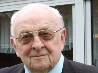 G&uuml;nther Dwehus wird an diesem Mittwoch 90 Jahre alt.