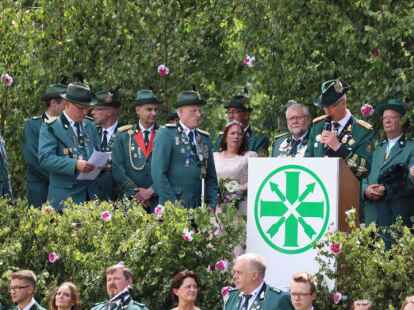 Die Sch&uuml;tzenbruderschaft Markhausen inthronisiert am Sonntag, 12. Juni 2022 ihr neues Kaiserpaar und die Kinderk&ouml;nige.