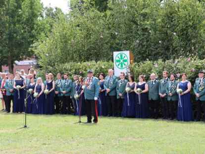 Die Sch&uuml;tzenbruderschaft Markhausen inthronisiert am Sonntag, 12. Juni 2022 ihr neues Kaiserpaar und die Kinderk&ouml;nige.
