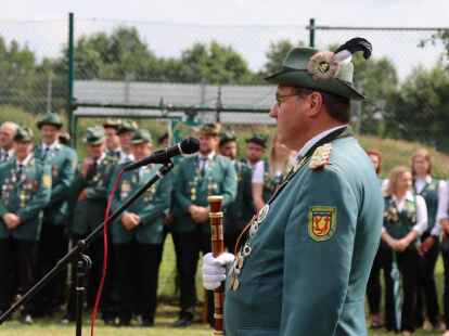 Die Sch&uuml;tzenbruderschaft Markhausen inthronisiert am Sonntag, 12. Juni 2022 ihr neues Kaiserpaar und die Kinderk&ouml;nige.