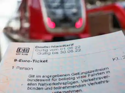 Eingeschr&auml;nkte G&uuml;ltigkeit des 9-Euro-Tickets erschwert Touristen die Anreise nach Norderney und Juist.