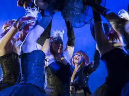 Das Broadway Musical &bdquo;Hairspray&ldquo; zeigt Tracy Turnblad, die trotz aller R&uuml;ckschl&auml;ge ihre Lebensfreude und ihre positive Einstellung beibeh&auml;lt. BILD: landesb&uuml;hne niedersachsen nord