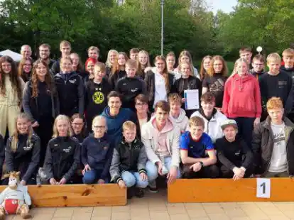 Mit guten Ergebnissen kehrten die Rettungsschwimmer nach Garrel zur&uuml;ck.