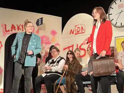 Gro&szlig;artig gespielt: Die Schauspieler der Jugendgruppe Tusculum boten ihrem Publikum eine tolle Premiere.