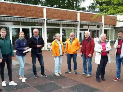 Im Einsatz f&uuml;rs Stadtradeln: das Orga-Team.