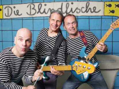 Die Blindfische begeistern Jung und Alt mit ihren rockigen Liedern. Am 9. Juli geben sie im OOWV-Museum &bdquo;Kaskade&ldquo; in Jade ein Open-Air-Konzert.