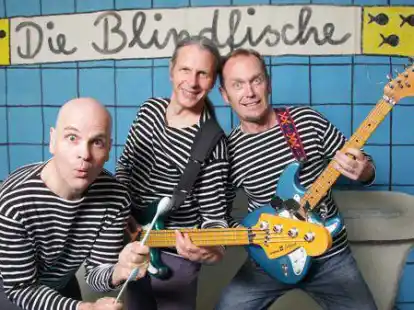 Die Blindfische begeistern Jung und Alt mit ihren rockigen Liedern. Am 9. Juli geben sie im OOWV-Museum &bdquo;Kaskade&ldquo; in Jade ein Open-Air-Konzert.