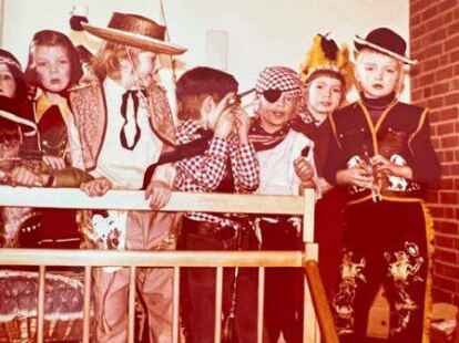Karneval in der Marienk&auml;fer-Gruppe 1972: NWZ-Leserin Daniela S&uuml;sens war als Rotk&auml;ppchen verkleidet.