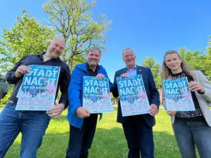 Die Beteiligten freuen sich schon auf die Auricher Stadtnacht.