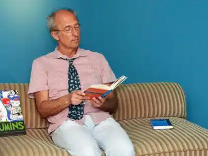 Der Mumin-Experte Christian Panse