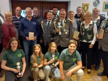 Beim Sch&uuml;tzenverein Neuland fanden jetzt die Vereinsmeisterschaften statt.