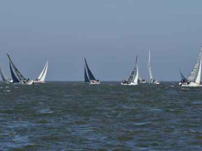 53. Horum-Regatta:   Mittlerweile entscheiden sich auch viele ambitionierte Amateure f&uuml;r die schwarzen Foliensegel mit Kohlefaserverst&auml;rkung.