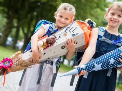 Der erste Schultag: Am Samstag, 27. August ist Einschulung in Niedersachsen &ndash; in Oldenburg f&uuml;r 1433 neue Erstkl&auml;ssler.
