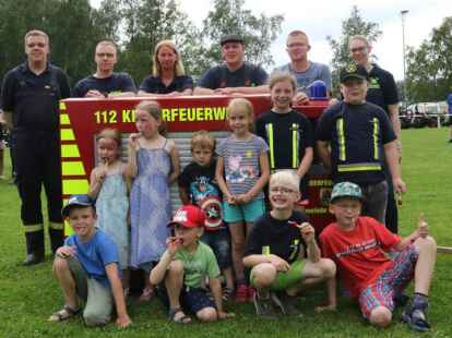 Jede Menge Action wurde beim Ovelg&ouml;nner Gemeindefeuerwehrtag in Neustadt geboten.