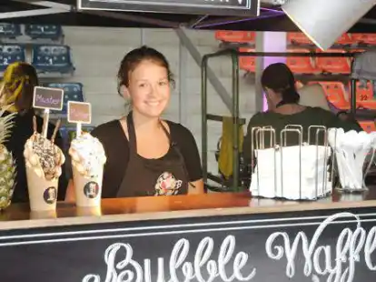 Unter anderem wird es beim Streedfood-Festival in Leer &bdquo;Bubble-Waffles&ldquo; geben.