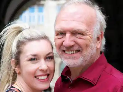 Janina Korn und Roland Heitz aus Sandkrug stehen in diesem Jahr erstmals gemeinsam vor einer Filmkamera.