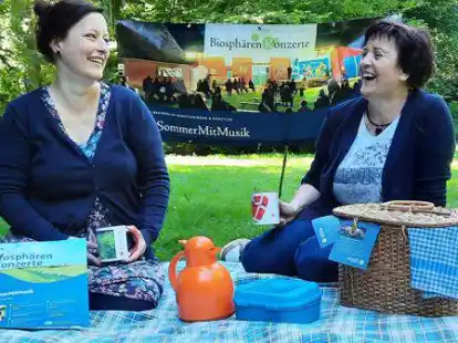 Heide Schr&ouml;der-Ward und Ina Rosemeyer