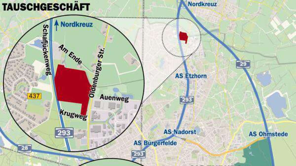 Ja zum Krugweg, nein zum Sandweg in Oldenburg