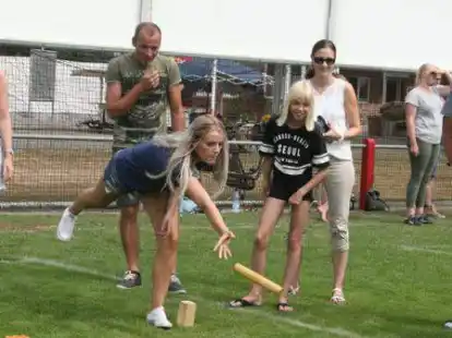 Am Sonntag gibt es beim FC Sedelsberg ein Kubb-Turnier f&uuml;r Jung und Alt.