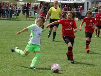 Beim OM-Cup geht die Post ab: Wie hier 2019 in Molbergen sind auch an diesem Wochenende in Neuenkirchen rasante Duelle zu erwarten.