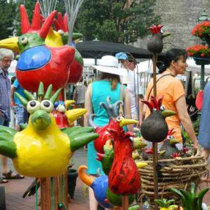 Lust auf Garten-Keramik? Dann sollte der T&ouml;pfermarkt in Leer besucht werden.