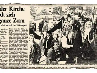 So berichtete die Nordwest-Zeitung am 30. Juni 1997 &uuml;ber die Schlie&szlig;ung des Bar&szlig;eler Krankenhauses.