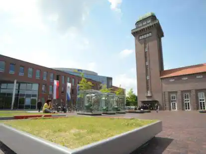 Technologie-Quartier in Oldenburg: Gel&auml;nde der Alten Fleiwa beim Ziegelhofviertel.