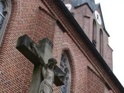 Die katholische Kirche in Friesoythe.