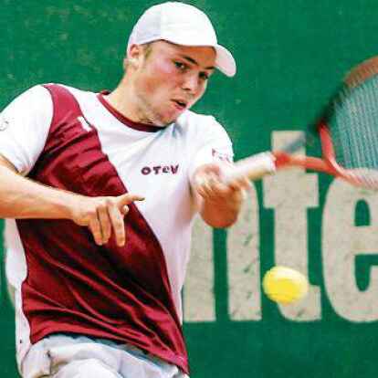 Musste seine ersten Saisonniederlagen einstecken: Marlon Wilken (Bilanz: 3:1 im Einzel, 2:1 im Doppel)