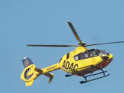 Mit dem Hubschrauber wurde der Junge in eine Klinik geflogen.