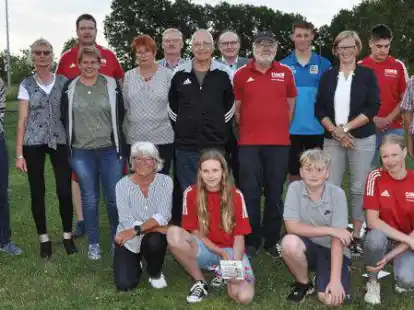 Nach der Spiel- und Sportwoche wurden in Reitland die Sieger geehrt.