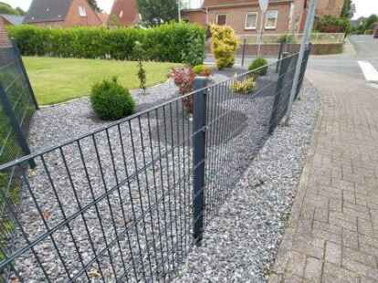 Schotterg&auml;rten sind auch in Norden Trend.