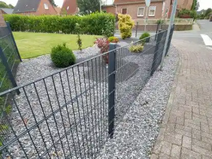 Schotterg&auml;rten sind auch in Norden Trend.