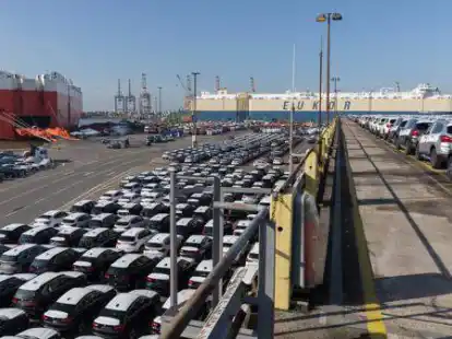 K&auml;mpft mit Problemen: das Autoterminal Bremerhaven