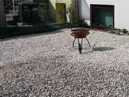 Da w&auml;chst nicht mehr viel. Schotterg&auml;rten stehen stark in der Kritik.