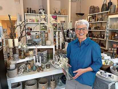 Seit zweieinhalb Jahren ist Bettina Rademaker mit ihrem Laden in der Burgstra&szlig;e zu finden. Sie bezeichnet sich nicht als Verk&auml;uferin, sondern als Helferin, damit Kunden das passende finden. Bild: Pia Miranda