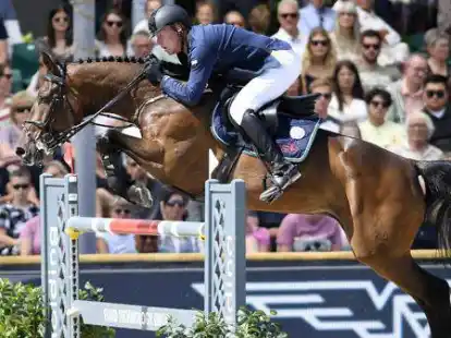 Triumphierte im vergangenen Monat bei den Deutschen Meisterschaften in Balve: Mario Stevens mit Starissa