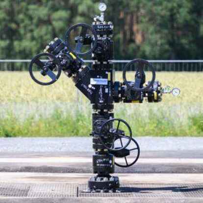 Erdgasbohrung in Gro&szlig;burgwedel  in der Region Hannover. Nur wenig Gas kommt aus Deutschland, das meiste wird aus Russland eingef&uuml;hrt &ndash; und das wird jetzt zum Problem.