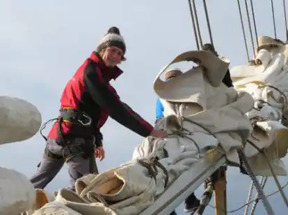 Leinen los! Student Max Wolter erlebte auf dem Frachtsegler Avontuur eine abwechslungsreiche Reise.