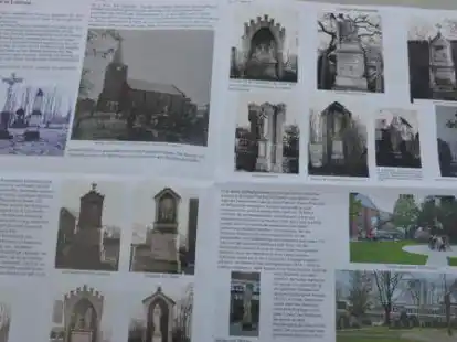 Die Geschichte der Friedh&ouml;fe in Lastrup wird in der Heimatzeitung auch in vielen Bilddokumenten dargestellt.