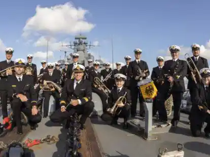 Spielt f&uuml;r einen guten Zweck: das Marinemusikkorps Wilhelmshaven.