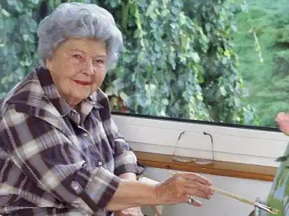 Stra&szlig;e in Aschhausen soll nach ihr benannt werden: die verstorbene Verlegerin Aenne Burda (Archivfoto aus 2004).