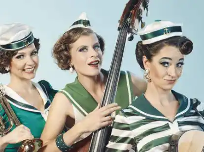 Die Zucchini Sistaz wollen in Garrel mit akrobatischen Darbietungen an Kontrabass, Posaune, Fl&uuml;gelhorn und Trompete und einer ordentlichen Prise Situationskomik das Publikum begeistern.