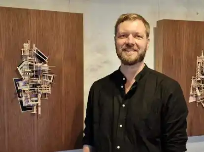 Der Oldenburger K&uuml;nstler Lars Unger stellt eine Auswahl seiner Arbeiten in der Seefelder M&uuml;hle aus.